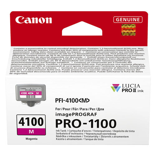 Canon PFI-4100 Ink Cartridge 80ml Magenta