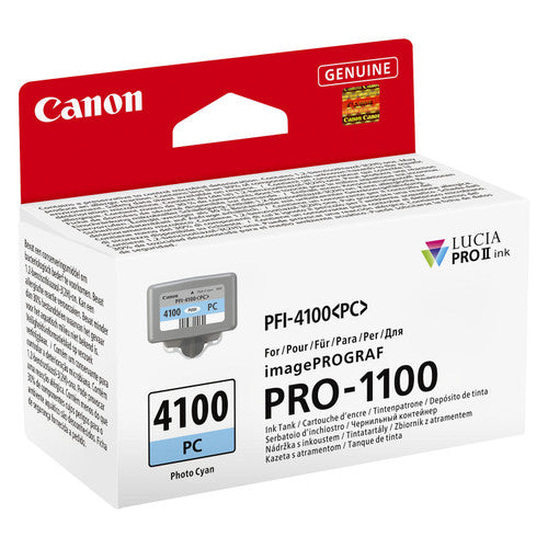 Canon PFI-4100 Ink Cartridge 80ml Photo Cyan