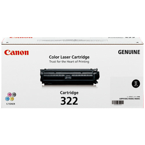 Canon CART322BK Toner Cartridge 6500 Pages Black