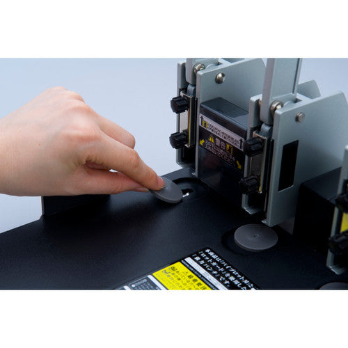 Carl 123N Heavy Duty 3 Hole Punch 150 Sheet Capacity Black