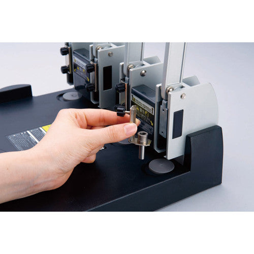 Carl 123N Heavy Duty 3 Hole Punch 150 Sheet Capacity Black