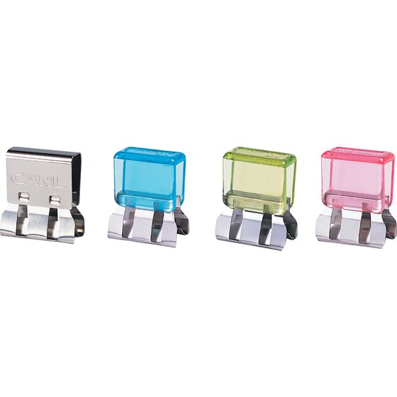 Carl MC53 Mori Clip Medium Silver Pack of 18