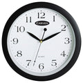 Carven Round Wall Clock 300mm Black Each