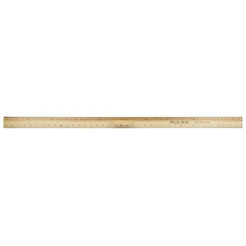 Celco Rulex Wooden Ruler 1 Metre