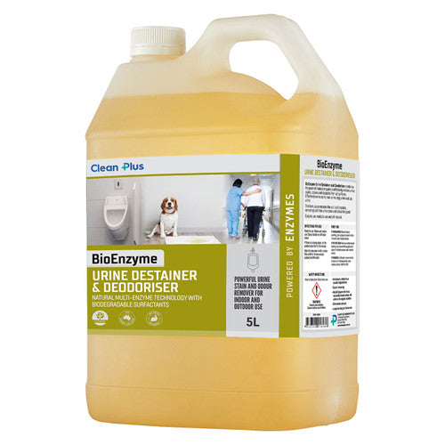 Clean Plus Bioenzyme Urine Destainer and Deodoriser 5L