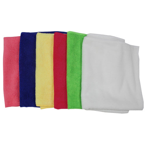 Cleanlink 12036 Microfibre General Purpose Cloth 40 x 40cm Green Pack