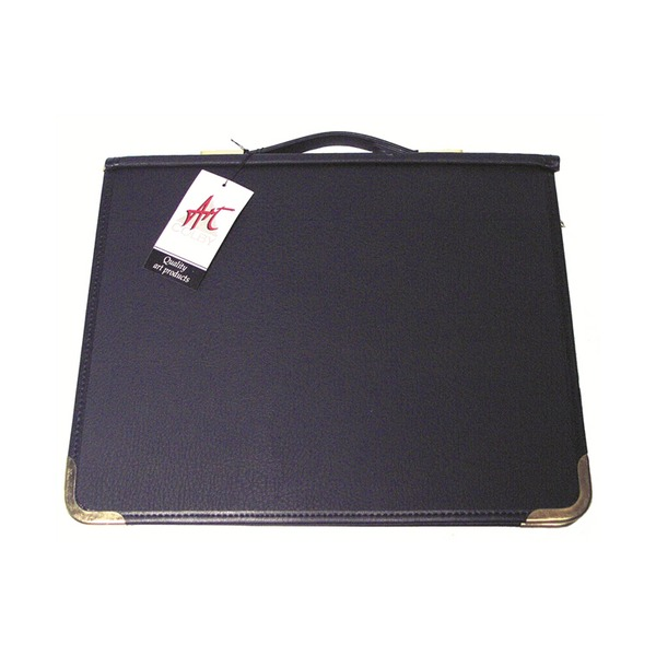 Colby Art 600A4 Zippered PVC Portfolio A4 Black