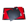 Colby Art Portfolio Foldout Carry Case A1 Black with Red