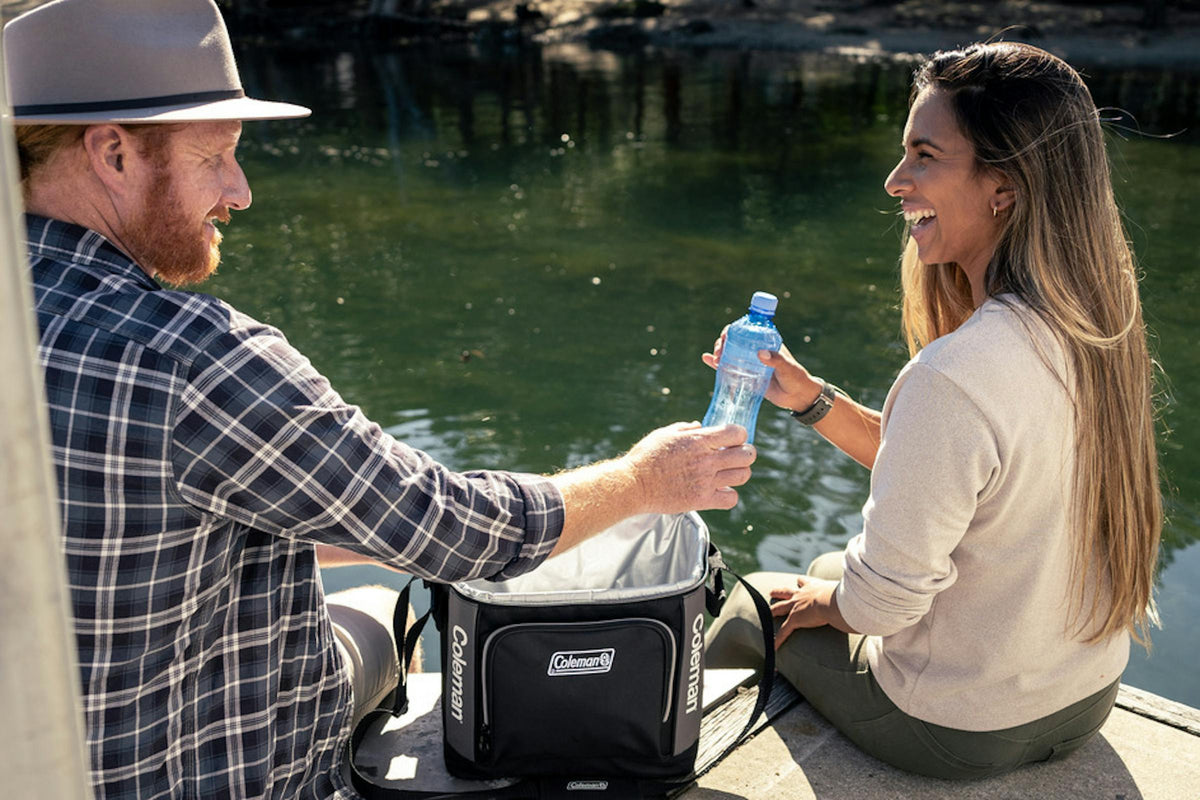 Coleman 30 Can Soft Cooler Black