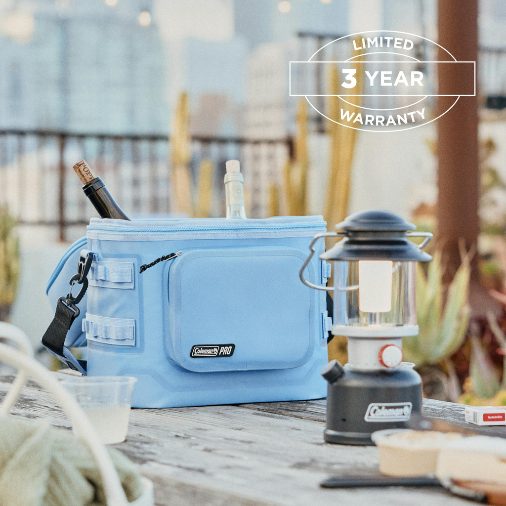 Coleman Pro 24 Can Soft Cooler Bag Sky Blue