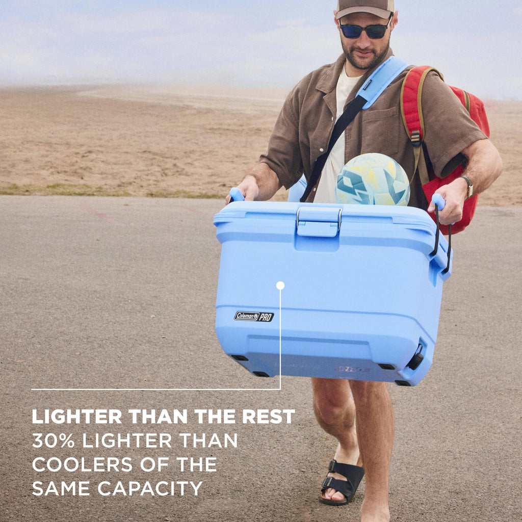Coleman Pro 42L Hard Cooler Sky Blue