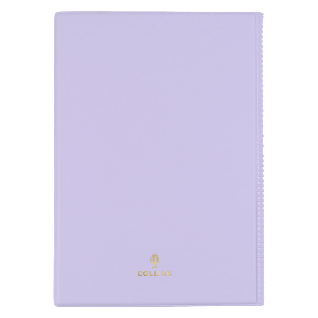 Collins Belmont Colours Diary 2027 A5 Week to View Lilac