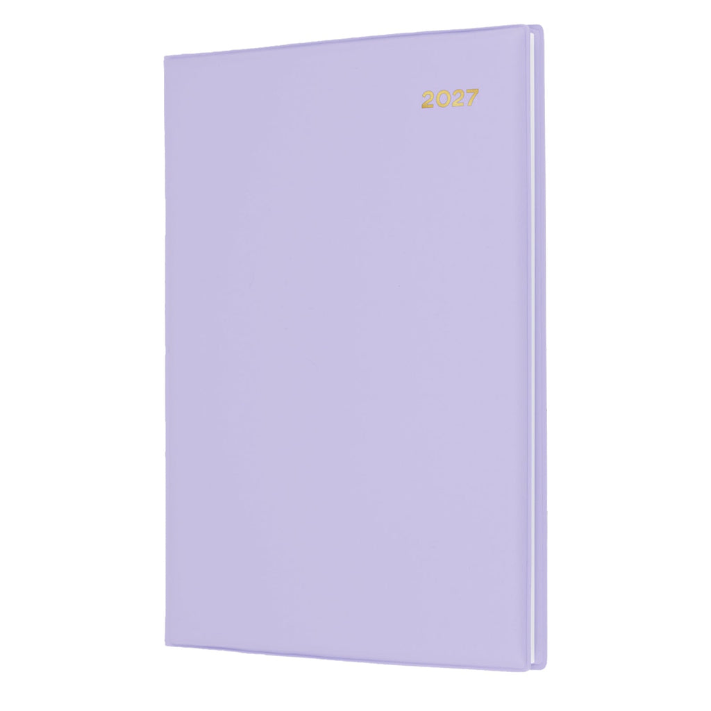 Collins Belmont Colours Diary 2027 A5 Week to View Lilac