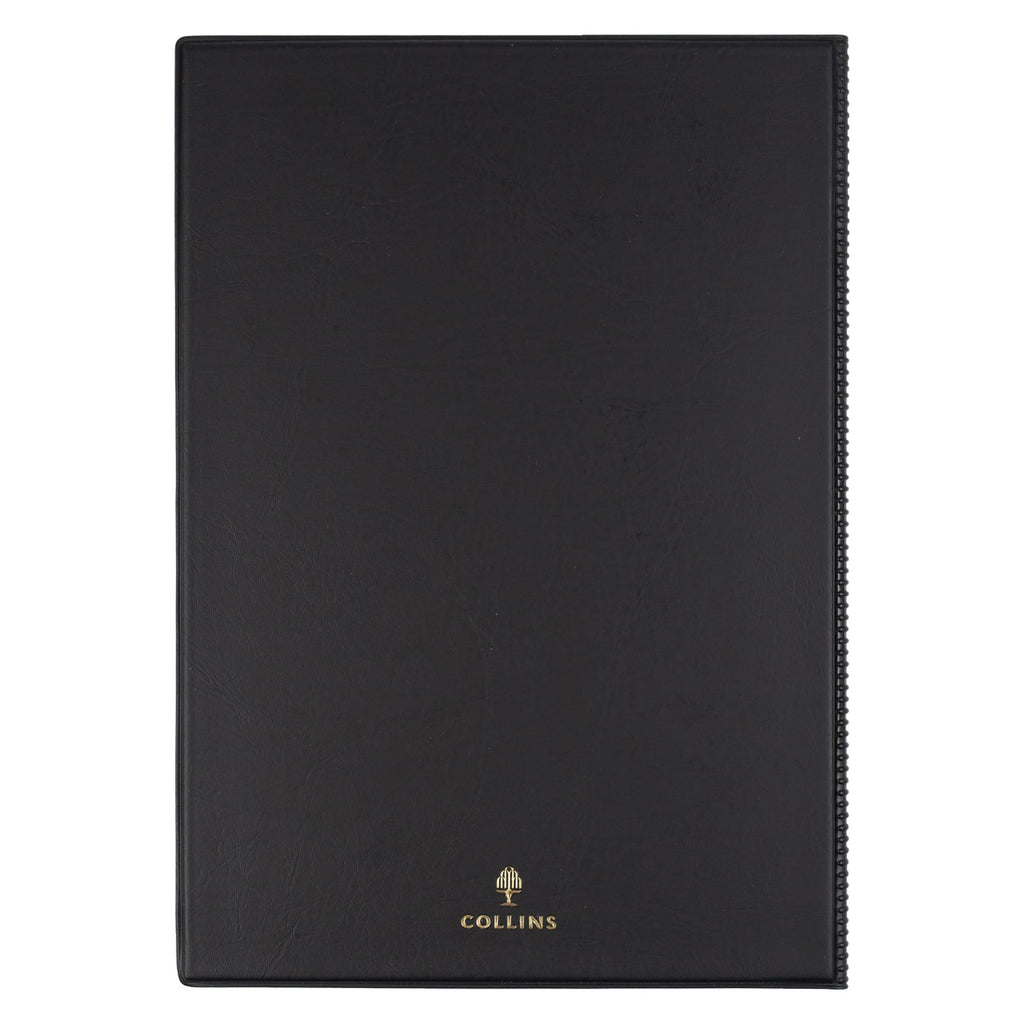 Collins Belmont Diary 2027 A4 Day to a Page Black