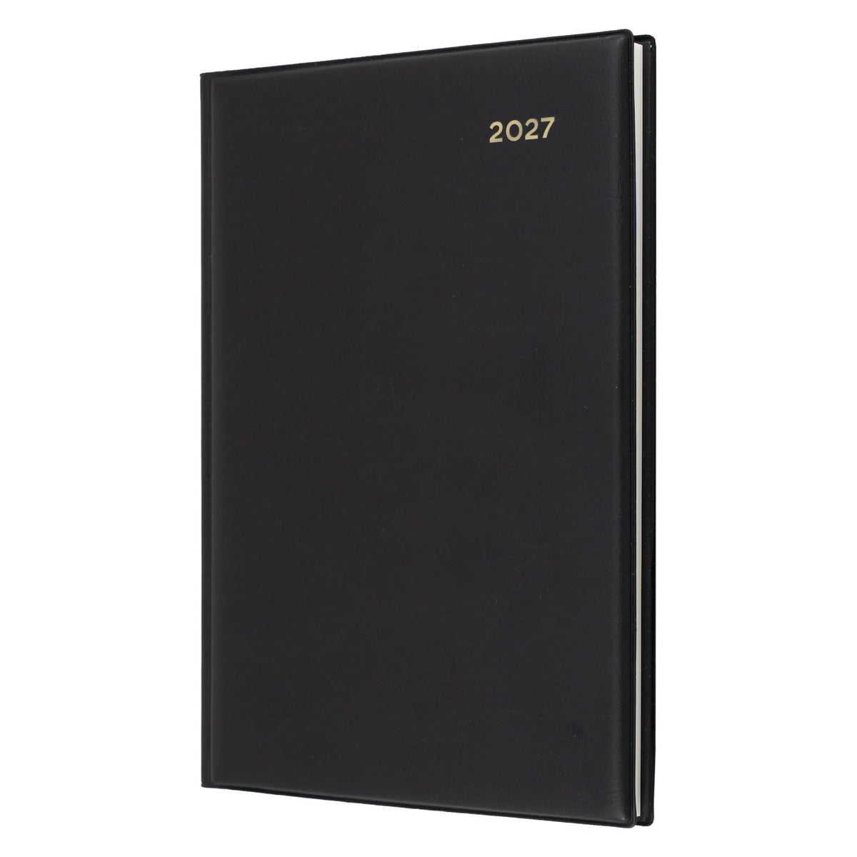 Collins Belmont Diary 2027 A5 2 Days to a Page Black