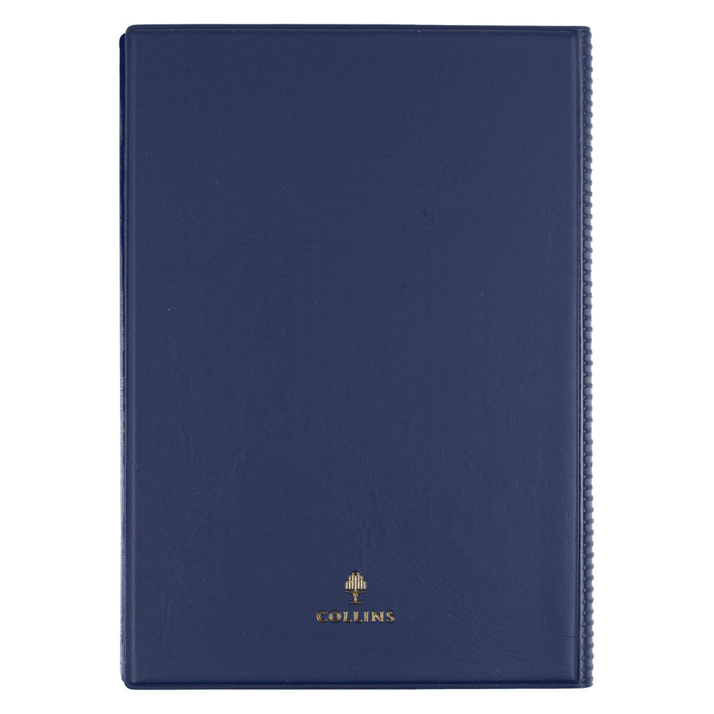 Collins Belmont Diary 2027 A5 2 Days to a Page Navy