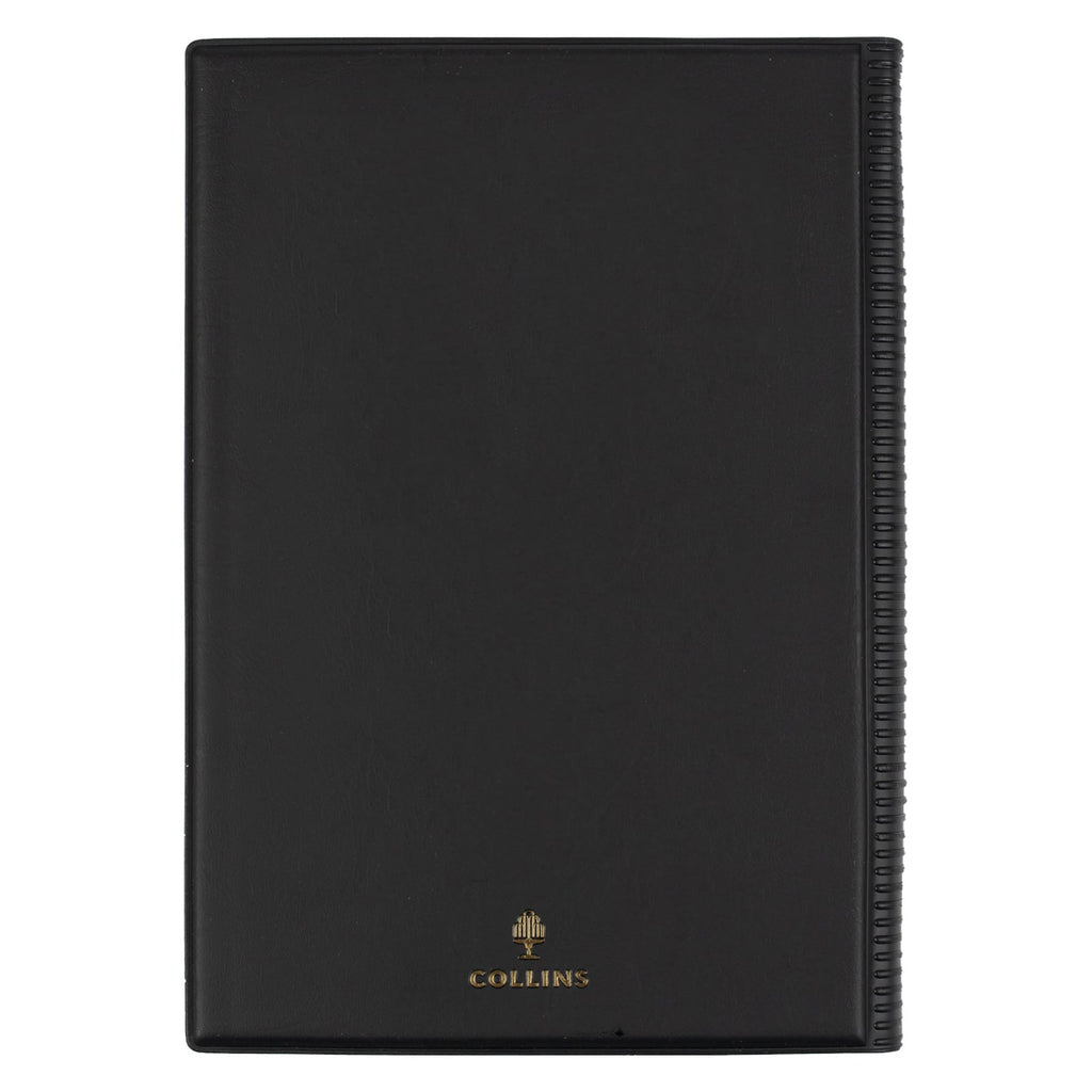 Collins Belmont Diary 2027 A5 2 Days to a Page Windowfaced Black