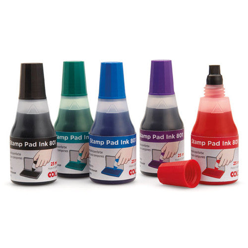 Colop Stamp Pad Ink 801 Red 25ml