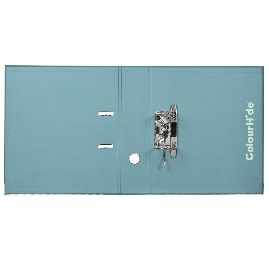ColourHide Lever Arch File A4 Teal Green Box of 6