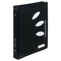 ColourHide My Zipper Binder A4 2 D-Ring 25mm Black