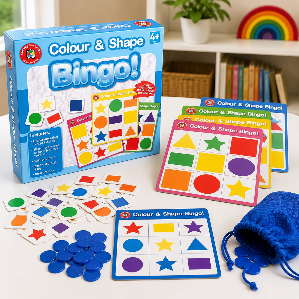 Colour and Shape Bingo