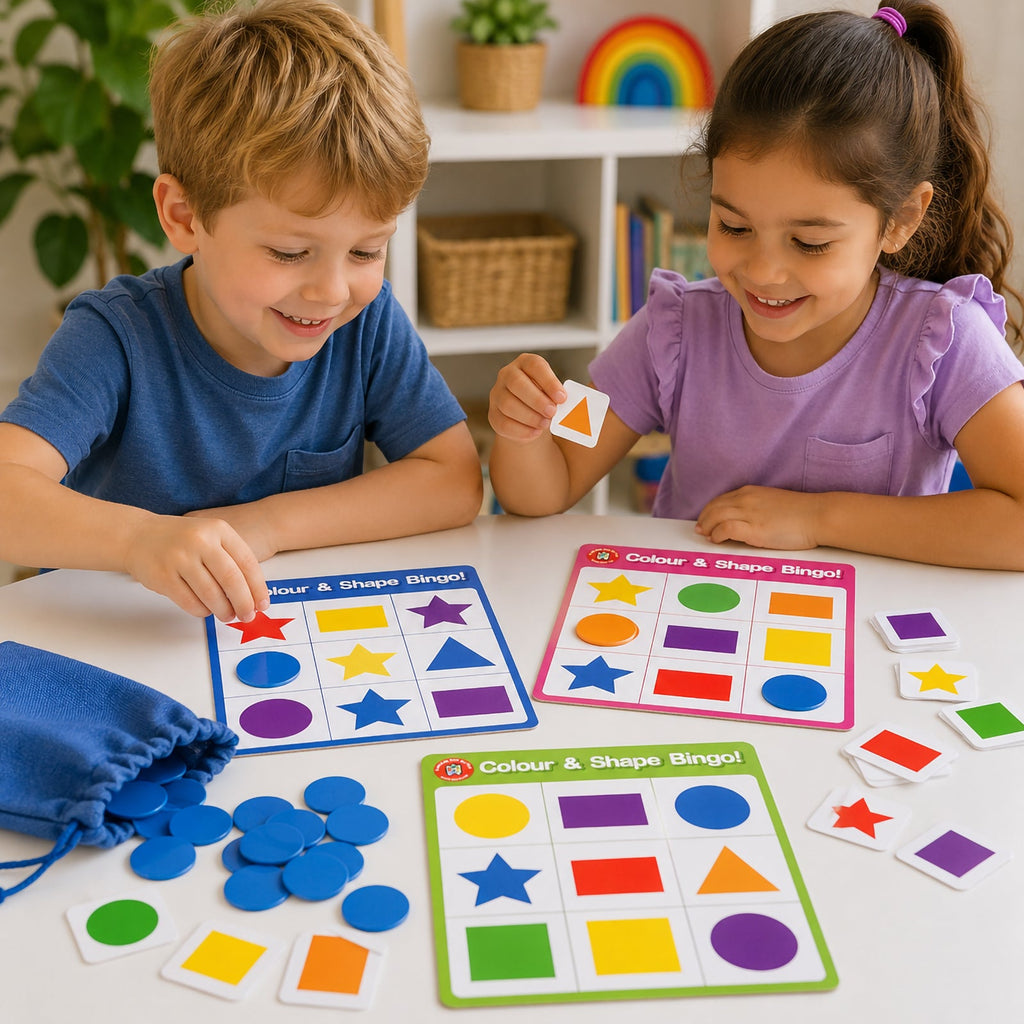 Colour and Shape Bingo