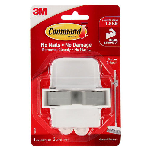 Command Broom Gripper Large White 1.8kg