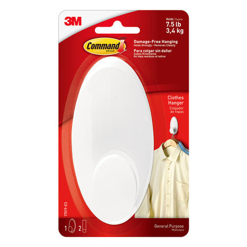 Command Clothes Hanger Large White 3.4kg