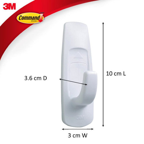Command Large Hook White (2.2kg)