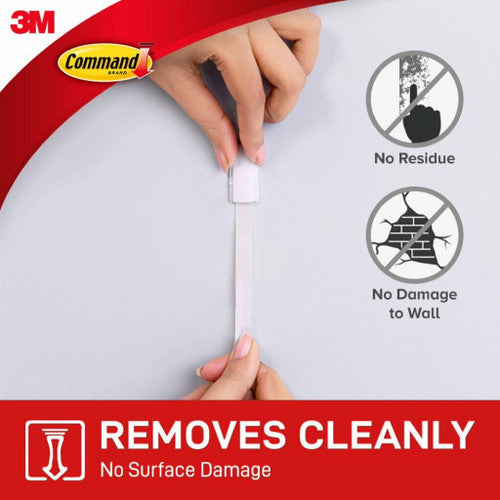 Command Multi-Pack Hooks Medium White 6 Pack 1.3kg
