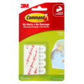 Command Poster Strips Small White 12 Pack