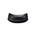 Compass Melamine Soap Dish Curved Black Pack of 12