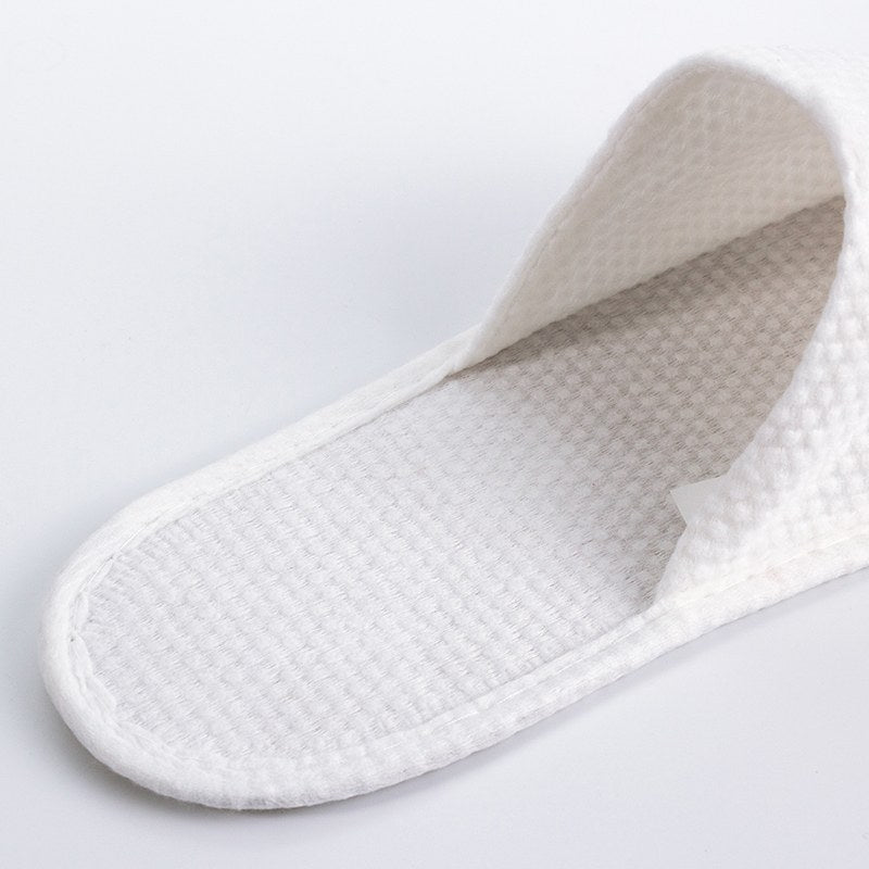 Compass Eco Slippers Closed Toe in Bio Bag White