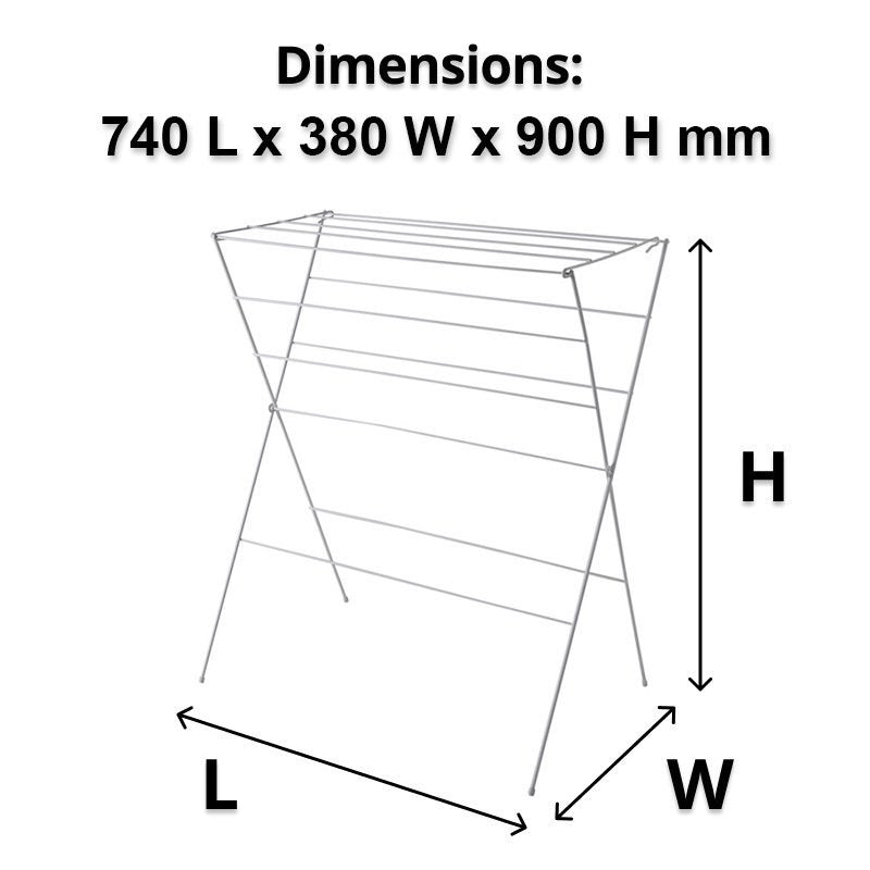 Compass Folding Clothes Airer 12 Rail Pack of 12