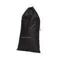 Compass Non-Woven Guest Pillow Bag Black Pack of 50