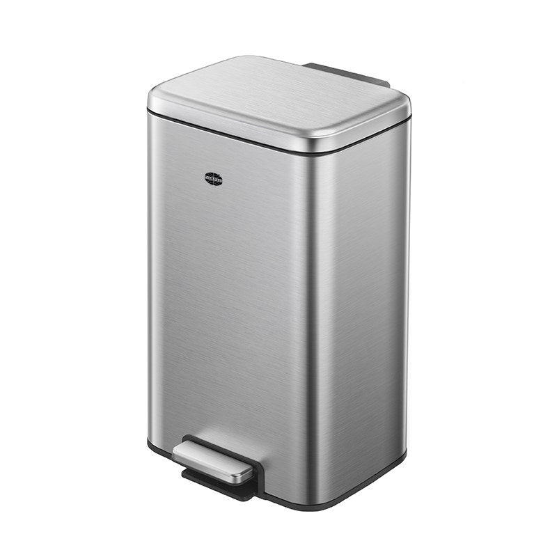 Compass Pedal Bin Brushed Stainless Steel 30L