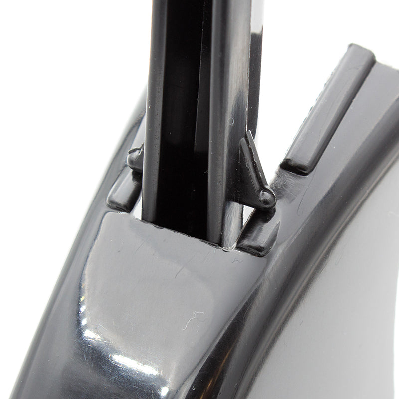 Compass Plastic Toilet Brush Black