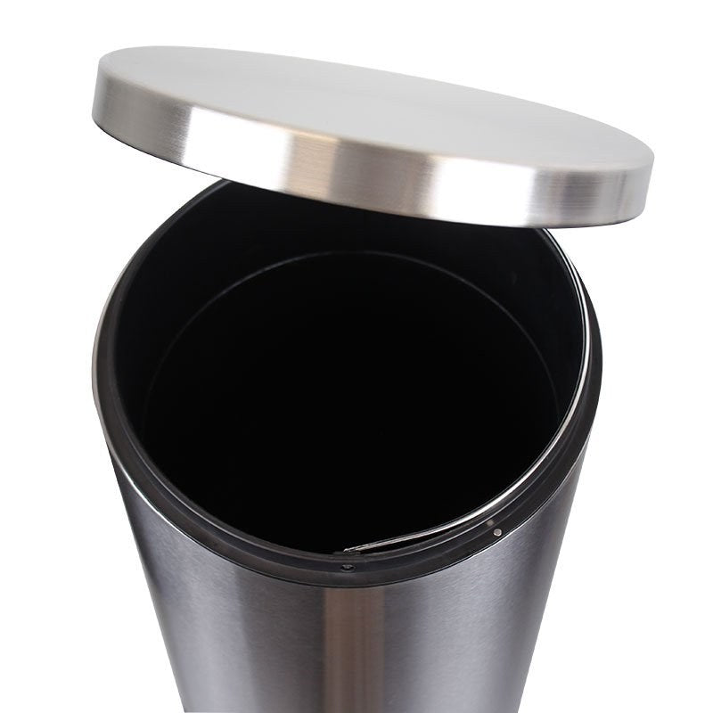 Compass Round Pedal Bin Stainless Steel 30L