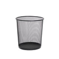 Compass Round Wire Mesh Bin Black 11L