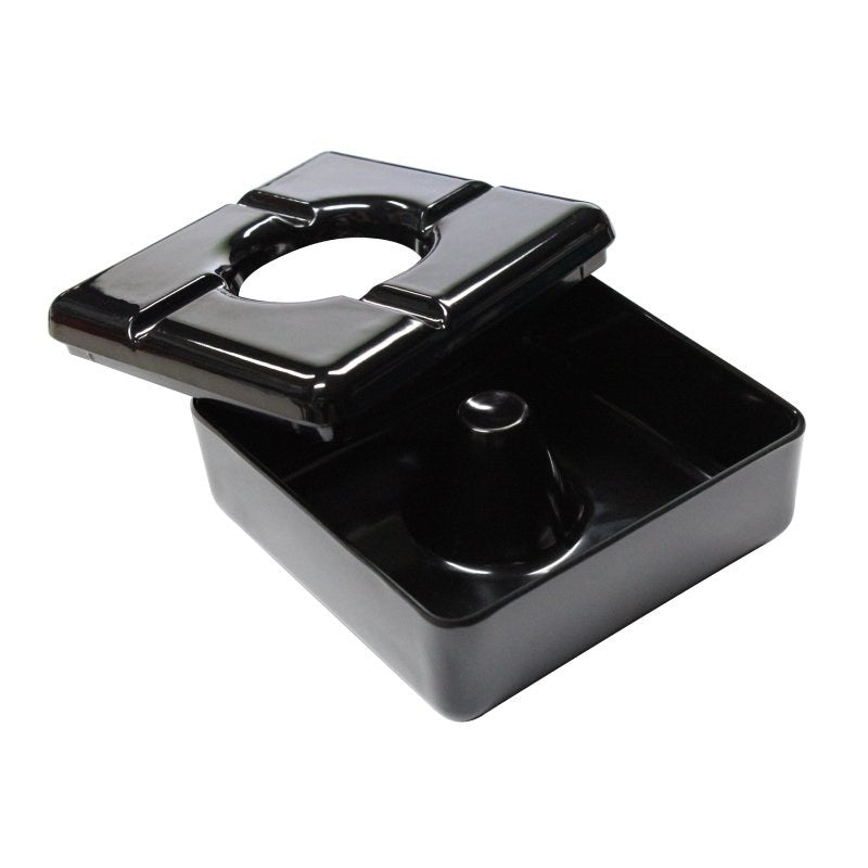 Compass Windless Ashtray Black
