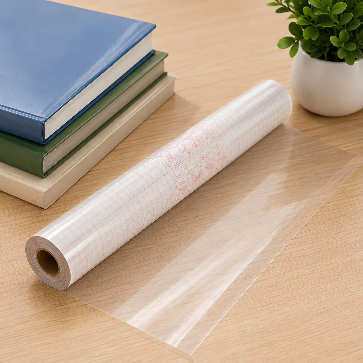 ConTact Premium 80 Mic Book Covering Film 330mm x 15m Clear Gloss Carton 6