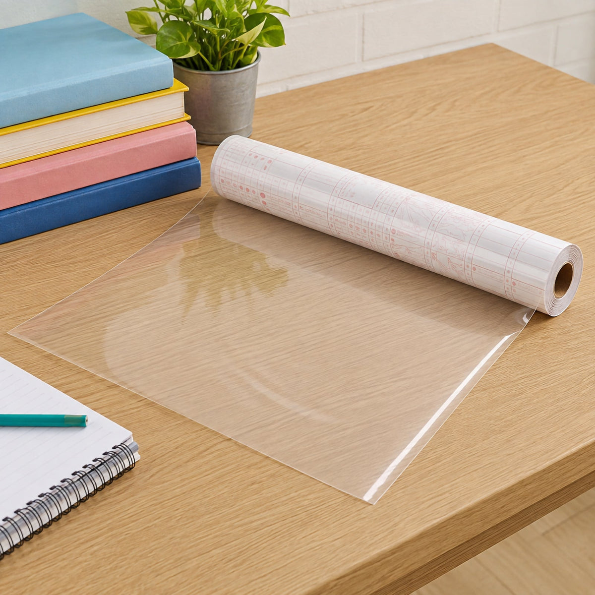 ConTact Premium 80 Mic Book Covering Film 375mm x 15m Clear Gloss Carton 6