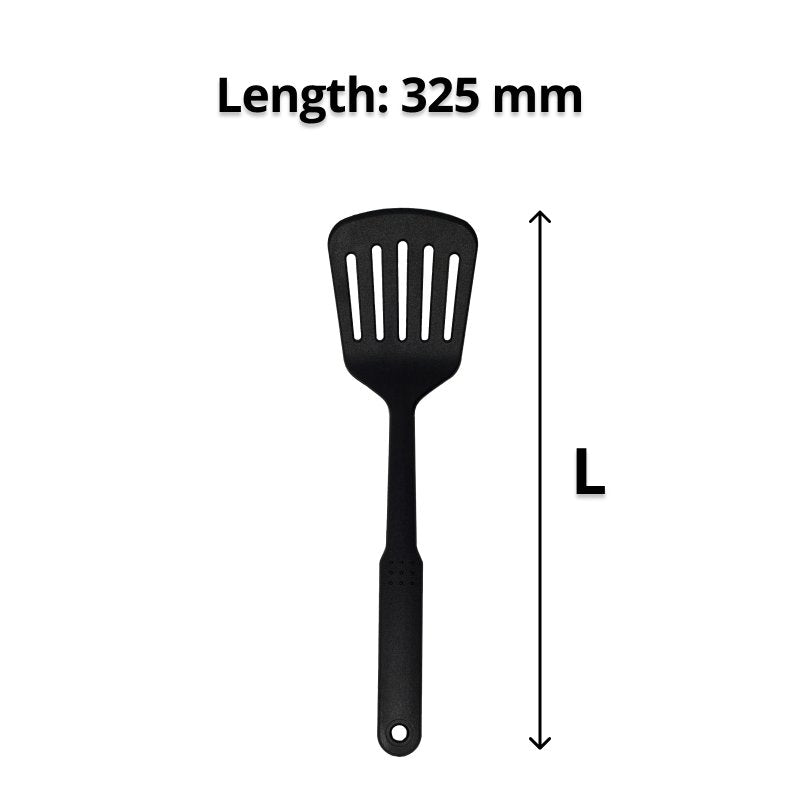 Connoisseur Slotted Turner Black