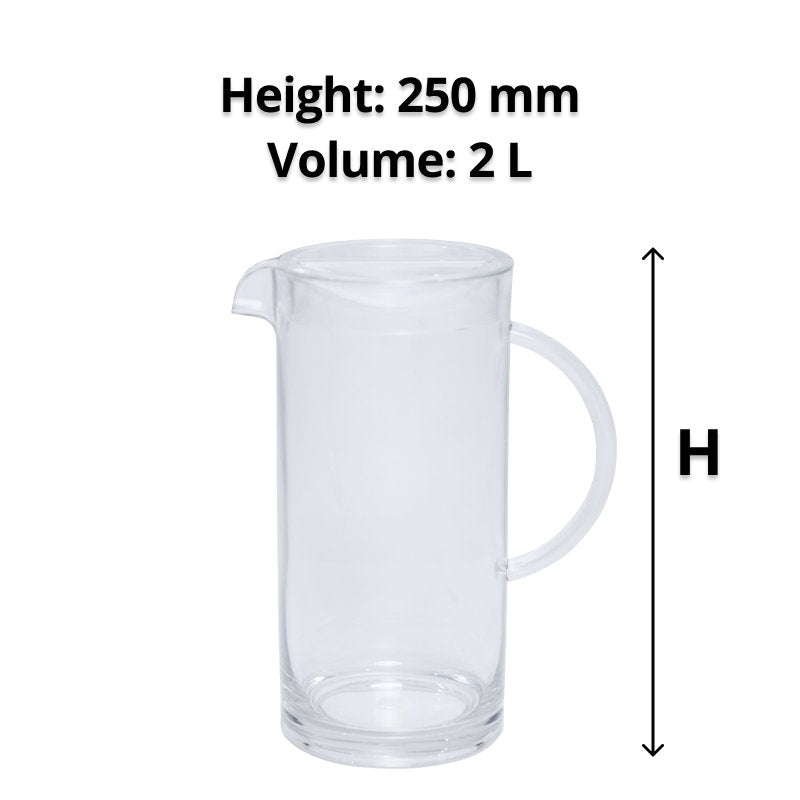 Connoisseur Polycarbonate Jug with Lid 2L