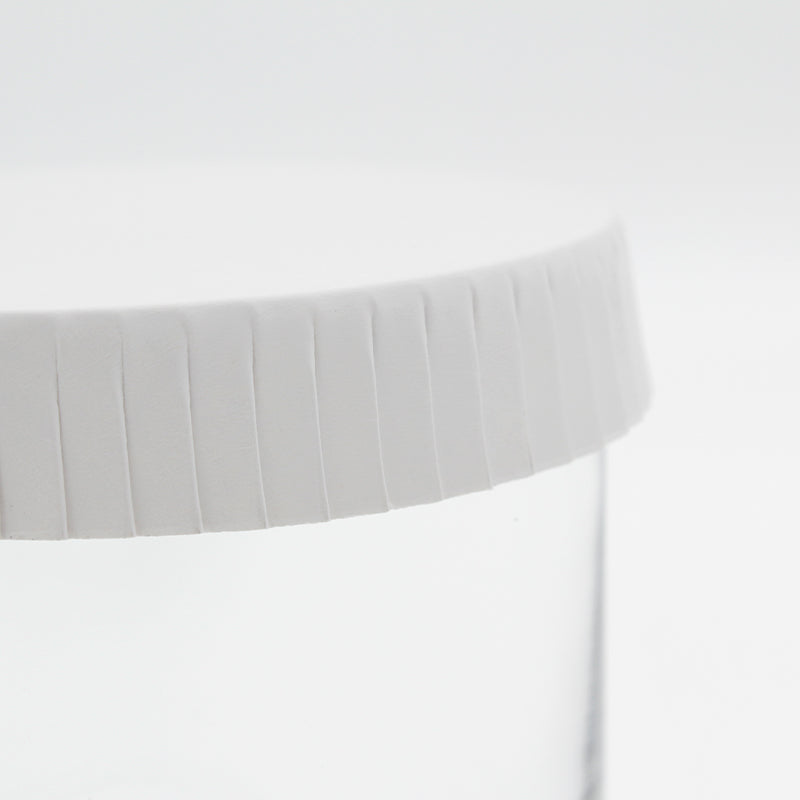 Connoisseur Paper Glass Cover 80mm Plain Pack of 2500