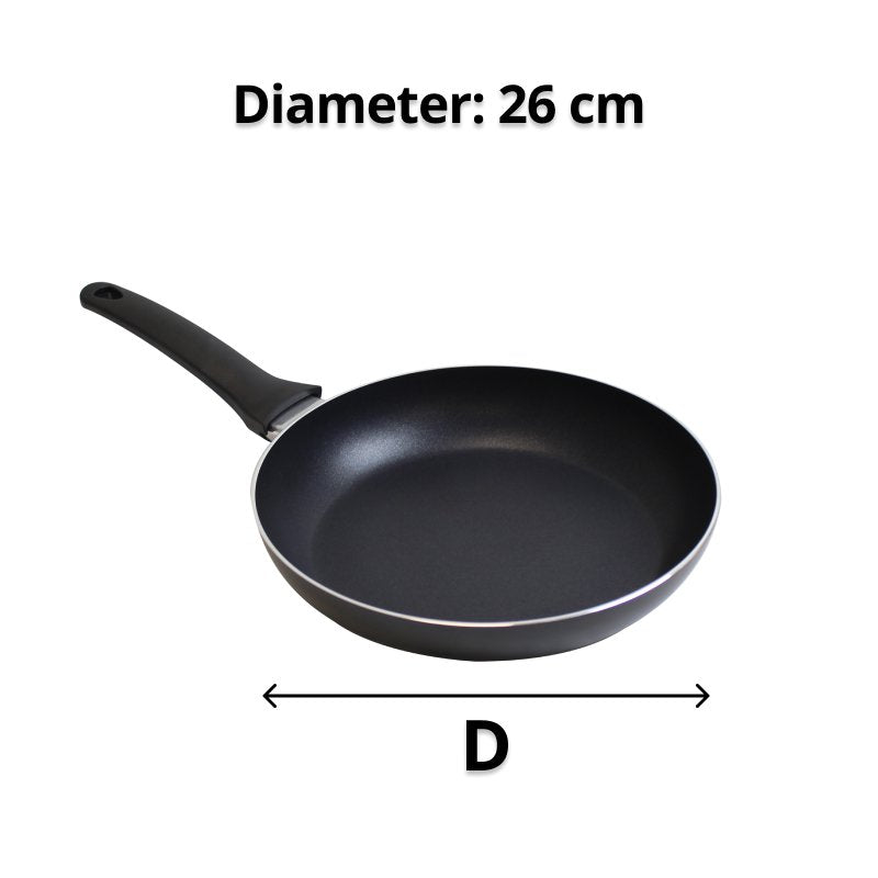 Connoisseur Non-Stick Pressed Aluminium Frypan 26cm