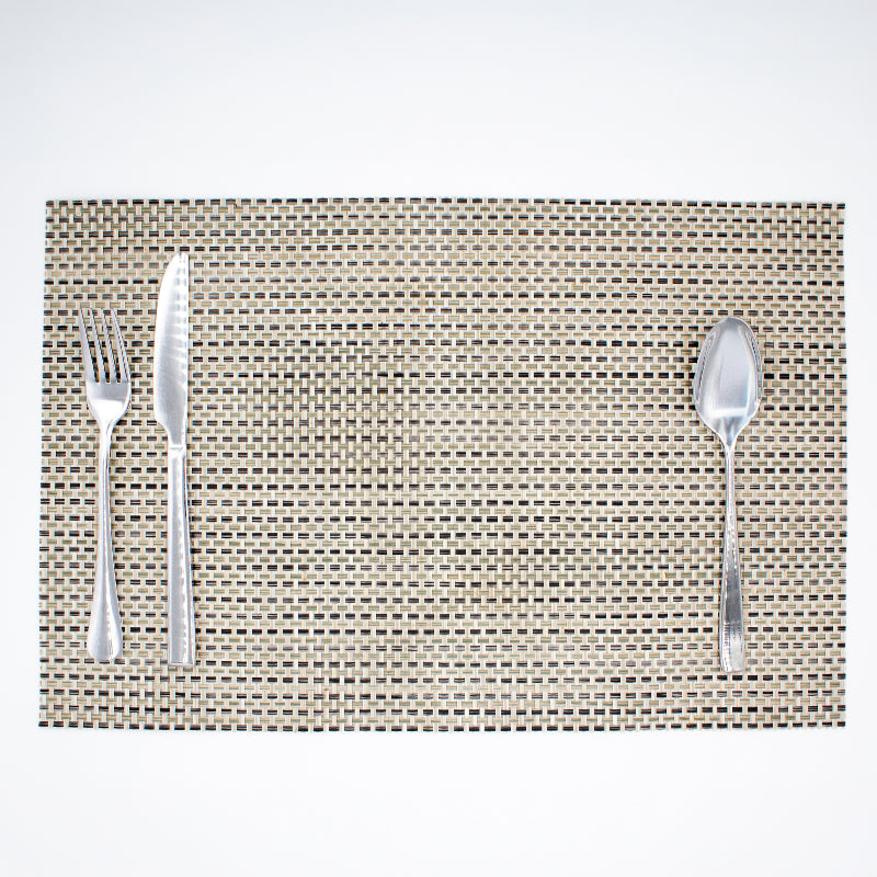 Connoisseur Rattan Woven PVC Placemat Box of 12