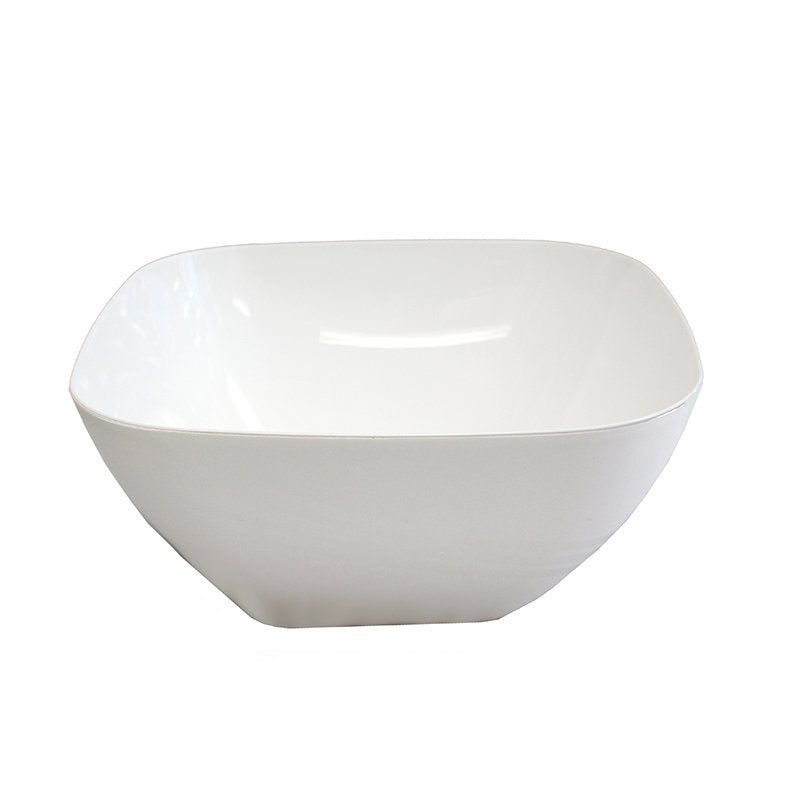 Connoisseur Plastic Salad Bowl White