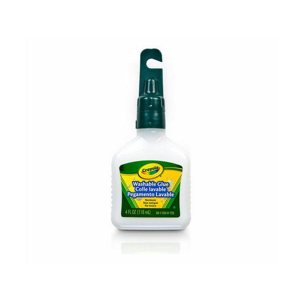 Crayola Washable No-Run School Glue 118ml