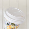 Creative Cafe Co 80mm PP Hot Cup Lids White - Carton 1000